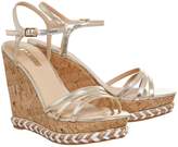 Thumbnail for your product : Office Howdy Dressy Cork Wedges