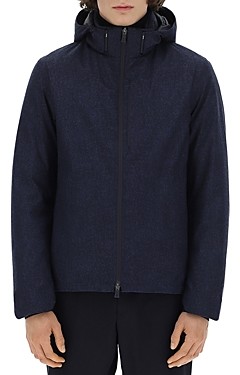 herno herringbone overcoat