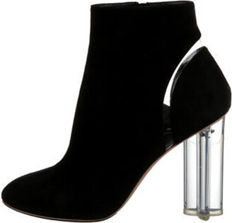 Louis Vuitton Monogram Womens High Heel Boots 2023-24FW, Black, IT37 (Confirmation Required)
