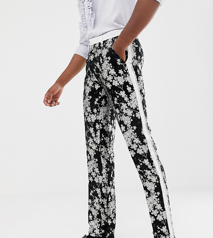 asos mens floral pants