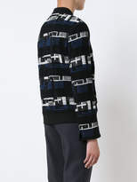 Thumbnail for your product : Akris Punto geometric pattern woven jacket