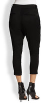Thumbnail for your product : Helmut Lang Cropped Pleated-Front Pants