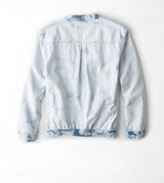 Thumbnail for your product : American Eagle Chambray Bomber Jacket