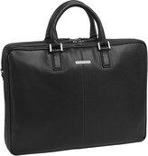Thumbnail for your product : Johnston & Murphy Double-Zip Slimline Briefcase