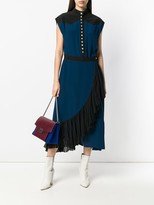 Thumbnail for your product : Givenchy Ruffle Trim Wrap Dress