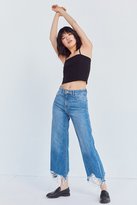 Thumbnail for your product : DL1961 Hepburn High-Rise Distressed Wide-Leg Jean