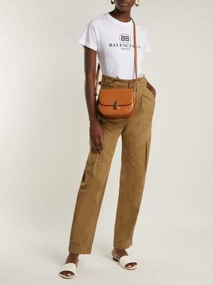 Atelier Jean Gemma Paper-bag Waist Jeans - Womens - Camel