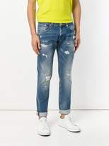 Thumbnail for your product : Dondup distressed slim-fit jeans