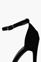 Thumbnail for your product : boohoo Suedette Skinny Barely There Heels