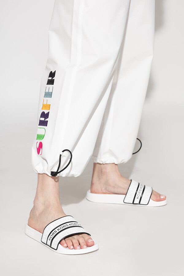 michael kors sliders womens