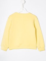 Thumbnail for your product : Chiara Ferragni Kids embroidered Flirting sweatshirt