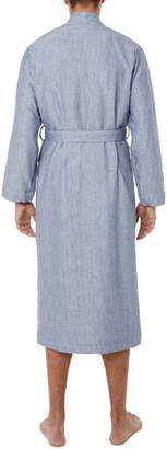 Polo Ralph Lauren Men's Herringbone Kimono Cotton Robe