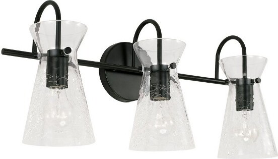 Capital Lighting CapitalLightingMila3-LightVanityinMatteBlack