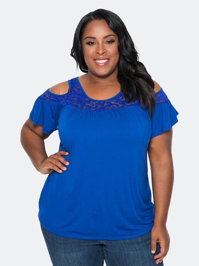 plus size formal blouses