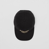 Thumbnail for your product : Burberry Horseferry Motif Cotton Twi Baseba Cap