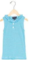 Thumbnail for your product : Oscar de la Renta Girls' Striped Sleeveless Top blue Girls' Striped Sleeveless Top