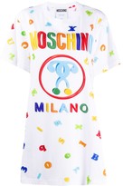 Thumbnail for your product : Moschino letter print T-shirt dress