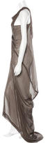 Thumbnail for your product : Rick Owens Silk Draped Dress