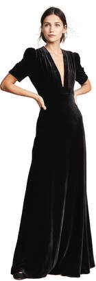 Jill Stuart Jill Short Sleeve Gown