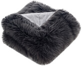 Thumbnail for your product : Safavieh Faux Grey Shadow Fox Throw