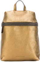 Brunello Cucinelli - metallic backpack - women - Cuir - Taille Unique