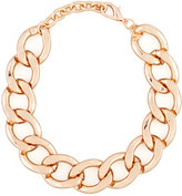 Thumbnail for your product : Kenneth Jay Lane Rose Golden Chain Link Necklace