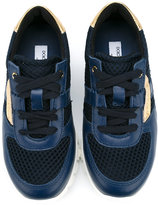 Thumbnail for your product : Dolce & Gabbana Kids perforated lace-up sneakers