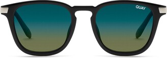 Quay x 'Love Island' Jackpot Remixed 50mm Polarized Round Sunglasses