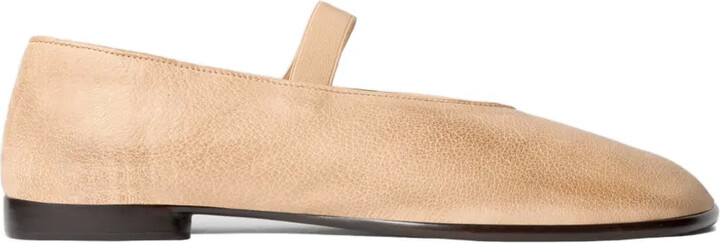 Lemaire Square-Toe Ballet Flats