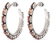 Thumbnail for your product : Nobrand 'Paola' crystal strass hoop earrings