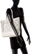 Thumbnail for your product : Walker Street Laser-Cut Leather Tote