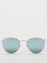 Thumbnail for your product : Ray-Ban Round Mirror Lens Sunglasses