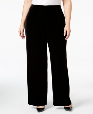 macys plus size pants
