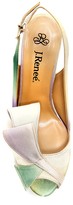 Thumbnail for your product : J. Renee Carrie Peep Toe Slingback Pump
