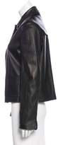 Thumbnail for your product : Elie Tahari Lightweight Leather Jacket