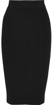 Thumbnail for your product : Cushnie Ribbed Jersey Skirt - Black