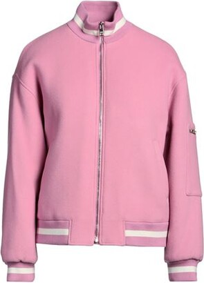 MSGM Women's Pink Jackets | ShopStyle