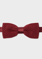 Thumbnail for your product : Paul Smith Men's Burgundy Speckled Bow Tie