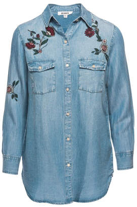 BB Dakota Trent Floral Embroidered Shirt