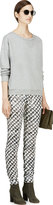 Thumbnail for your product : Proenza Schouler White Painted Tweed Ultra Skinny Jeans