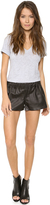 Thumbnail for your product : Rag and Bone 3856 Rag & Bone/JEAN Leather Pajama Shorts