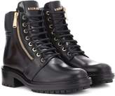 Balmain Army Ranger leather boots 