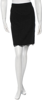 Blumarine Embroidered Knee-Length Skirt