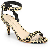 Thumbnail for your product : Loeffler Randall Reina Calf Hair Ankle-Strap Sandals