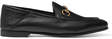 gucci brixton horsebitdetailed leather collapsibleheel loafers