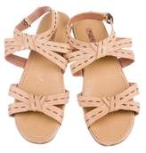 Thumbnail for your product : Alaia Leather Strap Sandals