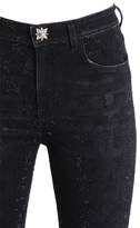 Thumbnail for your product : John Richmond Skinny Stars Embellished Denim Jeans