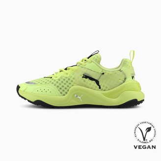 neon running shoes womens