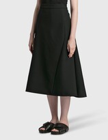 Thumbnail for your product : Jil Sander Flared Wool Skirt