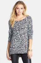 Thumbnail for your product : BP Marled Forward Seam Sweater (Juniors)